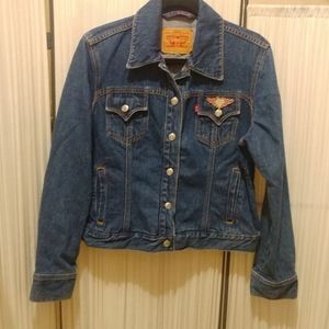 Harley Davidson Levi's Women's Patch Denim Jacket